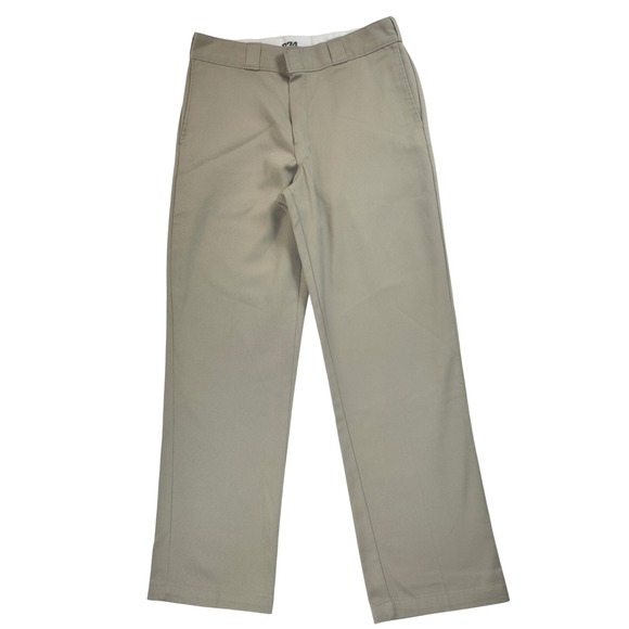 Dickies Other - Dickies 874 Flex Work Pants Mens 34x32 Desert Sand Khaki Original Fit 874DS